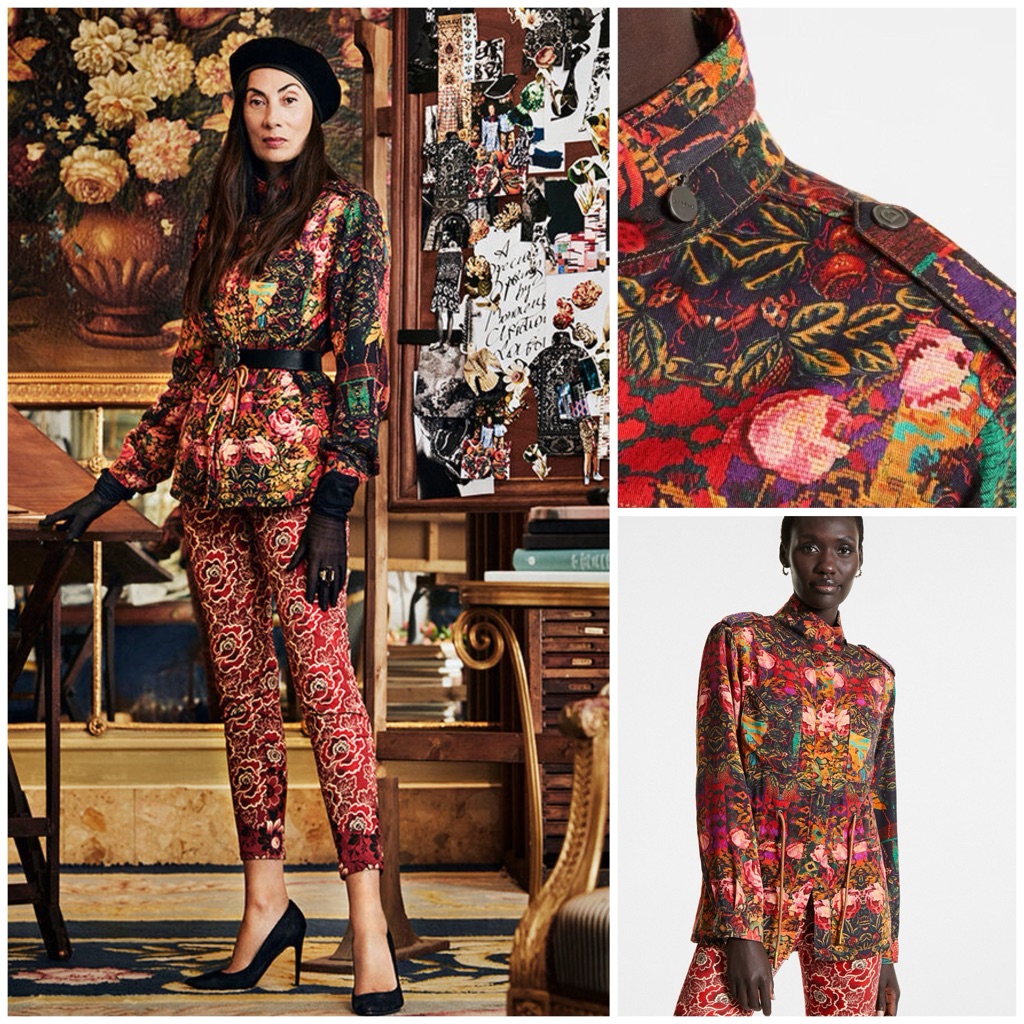 Desigual ~ Brutal Floral Jacket By Lacroix